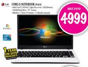 LG Core i5 Notebook (P420)