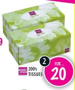 Simple Choice Tissues-2 x 200's