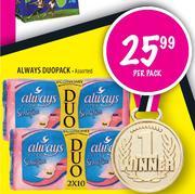 Always Duopack-Per Pack
