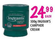 Ingram's Camphor Cream-500gm