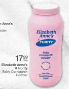 Elizabeth Anne's & Purity Baby Cornstarch Powder-200Gm