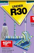 Toilet Brush/Broom/Dustpan & Brush Set/Mop - Each