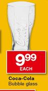Coca-Cola Bubble Glass-Each