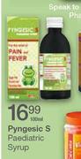 Pyngesic S Paediatric Syrup-100ml