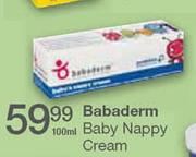 Babaderm Baby Nappy Cream-100ml