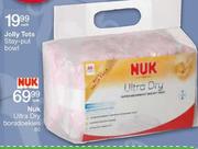 Nuk Ultra Dry Borsdoekies-80's/Per Pack