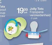 Jolly Tots Fopspene Verskeidenheid-2 Pack/Per Pack