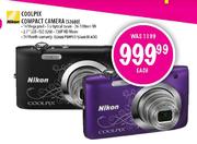 Nikon Coolpix Compact Camera (S2600)