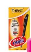 Bic Clic Ball Point Pens