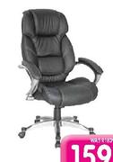 Reno Leather Touch Chair-Each