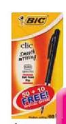 Bic  Orange Ball Point Pens