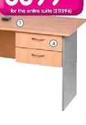 Classique 1x2 Tone Fitted Pedestal-Each