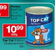 Top Cat Katkos Verskeidenheid-820g Elk