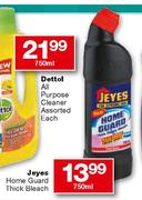 Jeyes Home Guard Thick Bleach-750ml