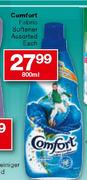Comfort Fabric Softener Assorted-800ml Each