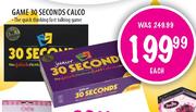 Game 30 Seconds Calco-Each