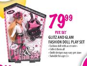 Glitz & Glam Fashion Doll Play Set-Per Set