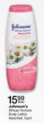 Johnson's African Nurture Body Lotion Assorted-400ml Each