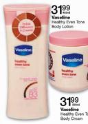 Vaseline Healthy Even Tone Body Lotion-400ml Each