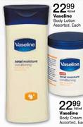 Vaseline Body Lotion Assorted-400ml Each