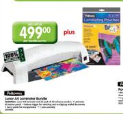 Lunar A4 Laminator Bundle