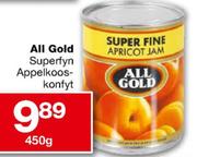 All Gold Superfyn Appelkoos-Konfyt-450g