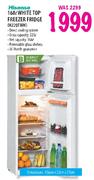 Hisense White Top Freezer Fridge-168Ltr(H220TWH)