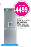 Defy Metallic Silver Bottom Freezer Fridge-284Ltr(C360DFC396)