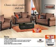 Reno 3 Piece Lounge Suite 