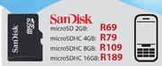 SanDisk MicroSD-2GB