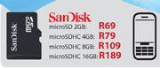 SanDisk MicroSDHC-16GB