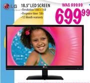 LG LED Screen-18.5"
