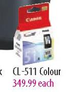 Canon CL-511 Colour-each