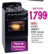 Defy 4 Plate Compact Stove(DSS 509)