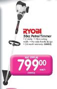 Ryobi 30cc Petrol Trimmer
