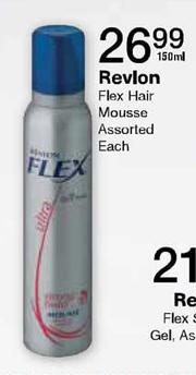 Special Revlon Flex Hair Mousse - 150ml each — .za