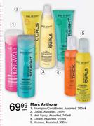 Marc Anthony Mousse - 300ml Each