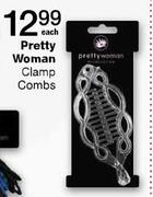 Pretty Woman Clamp Combs - Each