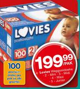 Lovies Weggooidoeke 3-Midi Per Pak