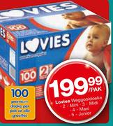 Lovies Weggooidoeke 5-Junior Per Pak