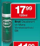 Brut Deodorant vir Mans-120ml