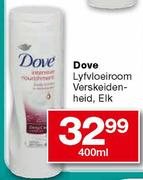 Dove Lyfvloeiroom-400ml