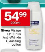 Nivea Visage Q10 Plus Anti-Wrinkle Cleansing Lotion-200ml