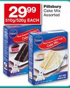 Pillsbury Cake Mix - 510/520gm Each