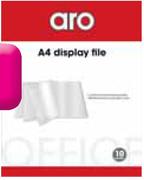 Aro A4 Display Files Per 10 Pocket