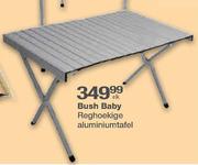 Bush Baby Reghoekige Aluminiumtafel