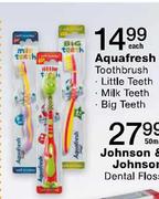 Aquafresh Toothbrush Little Teeth/Milk Teeth/Big Teeth-Each