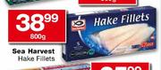 Sea Harvest Hake Fillets-800g