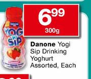 Danone Yogi Sip Drinking Yoghurt Assorted-300g Each