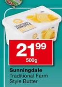 Sunningdale Traditional Farm Style Butter-500g 
